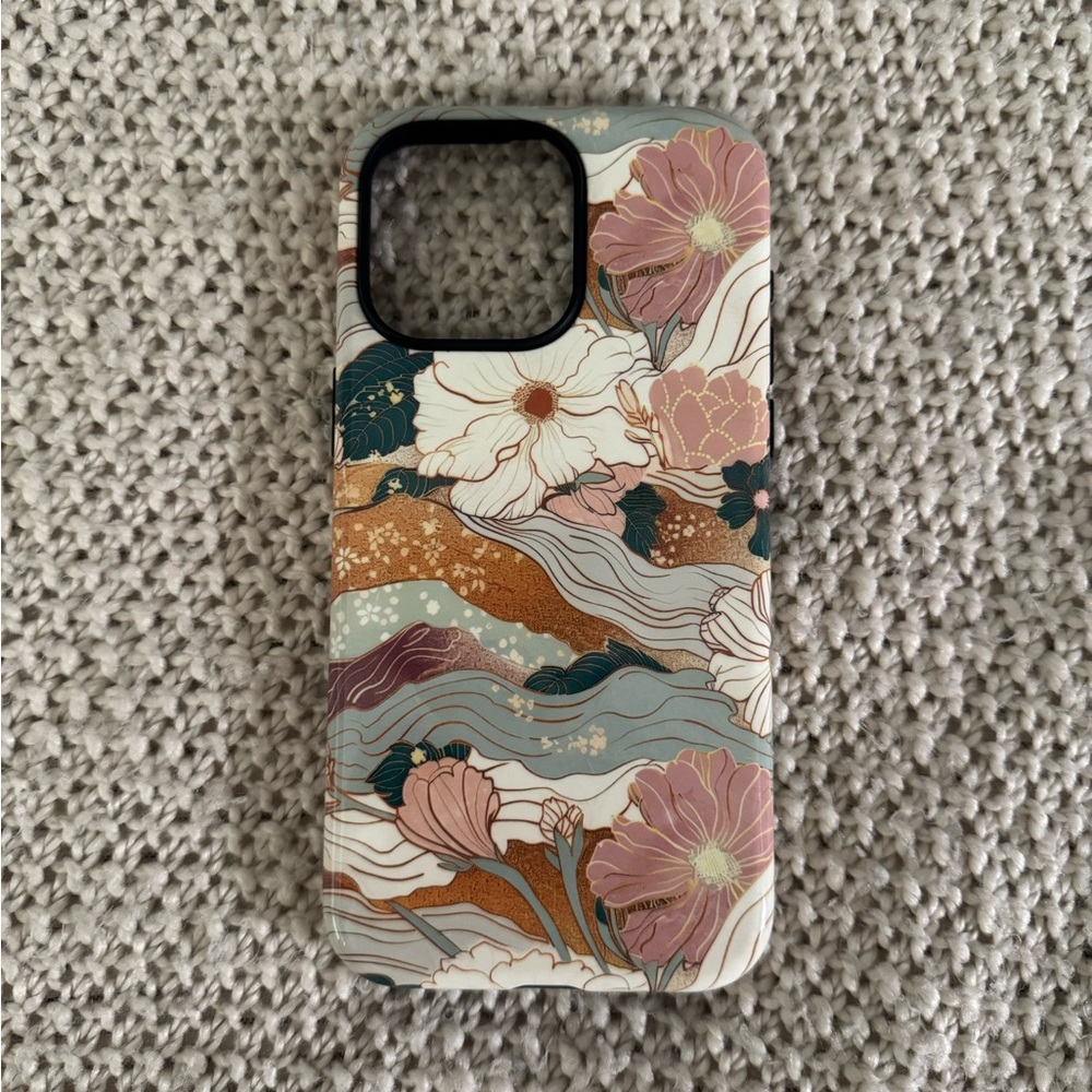 Vintage Japanese Floral Case ✨